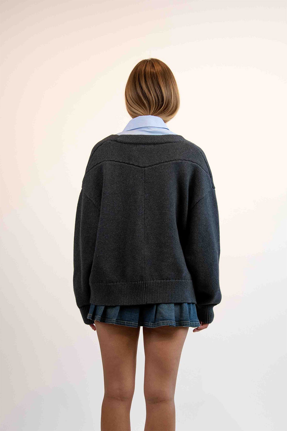 Box Wool Cardigan