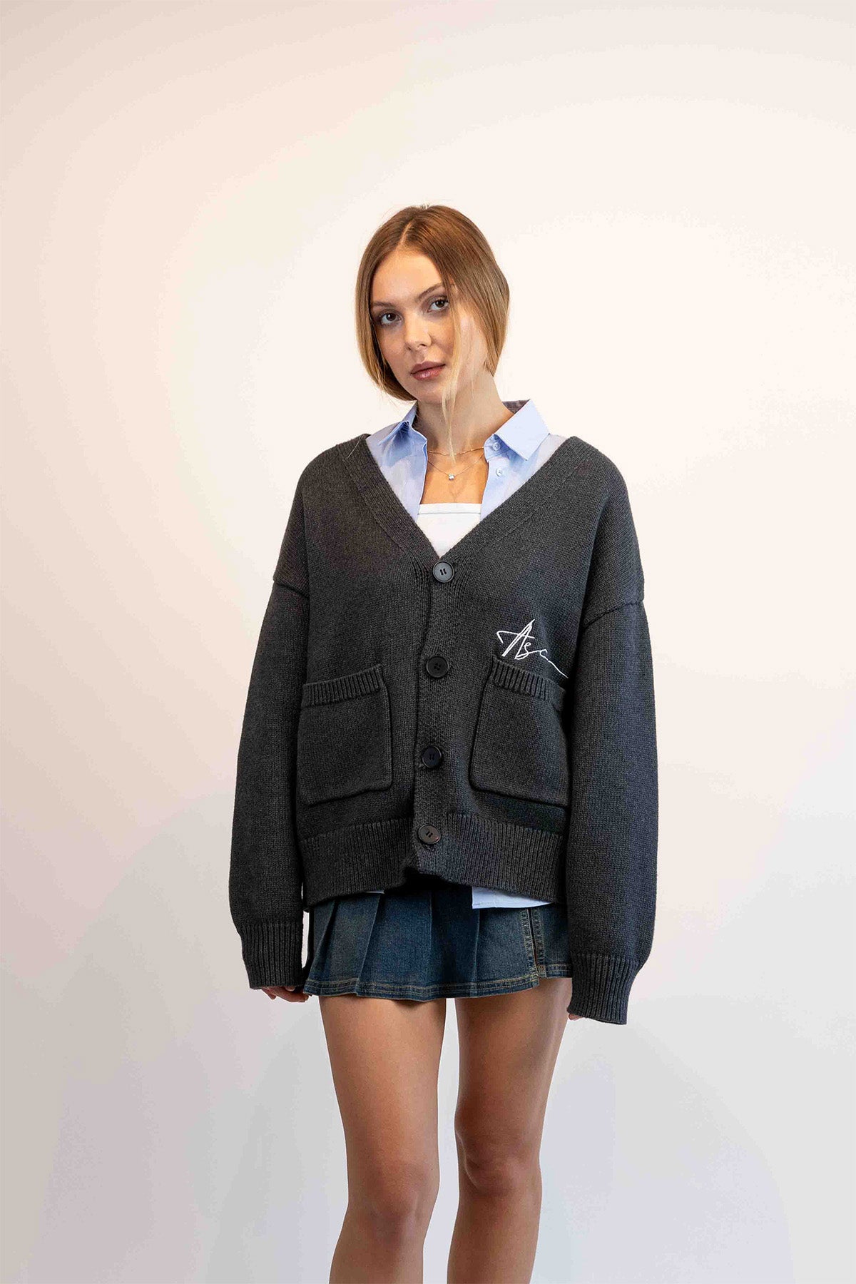 Box Wool Cardigan