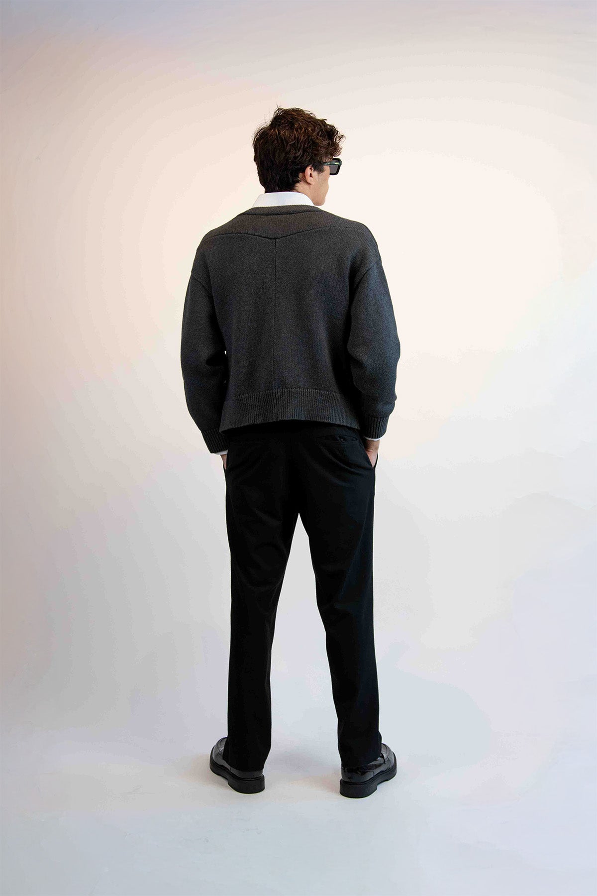 Box Wool Cardigan
