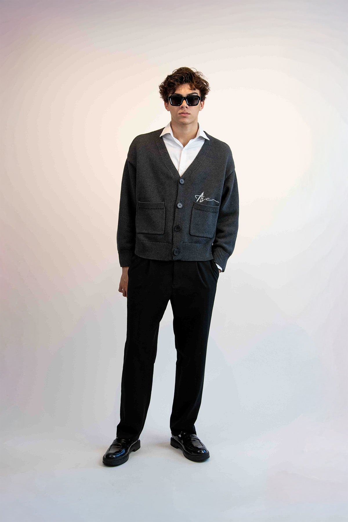 Box Wool Cardigan