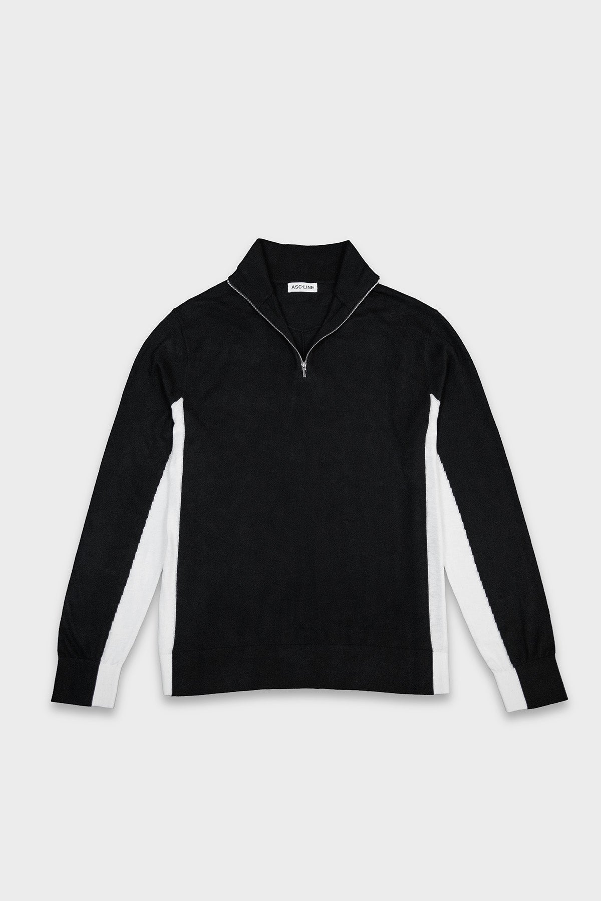 Two-Tone Cashmere Sweater