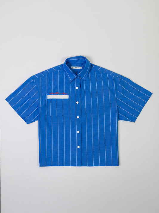 Pinstripe Short Sleeve Shirt
