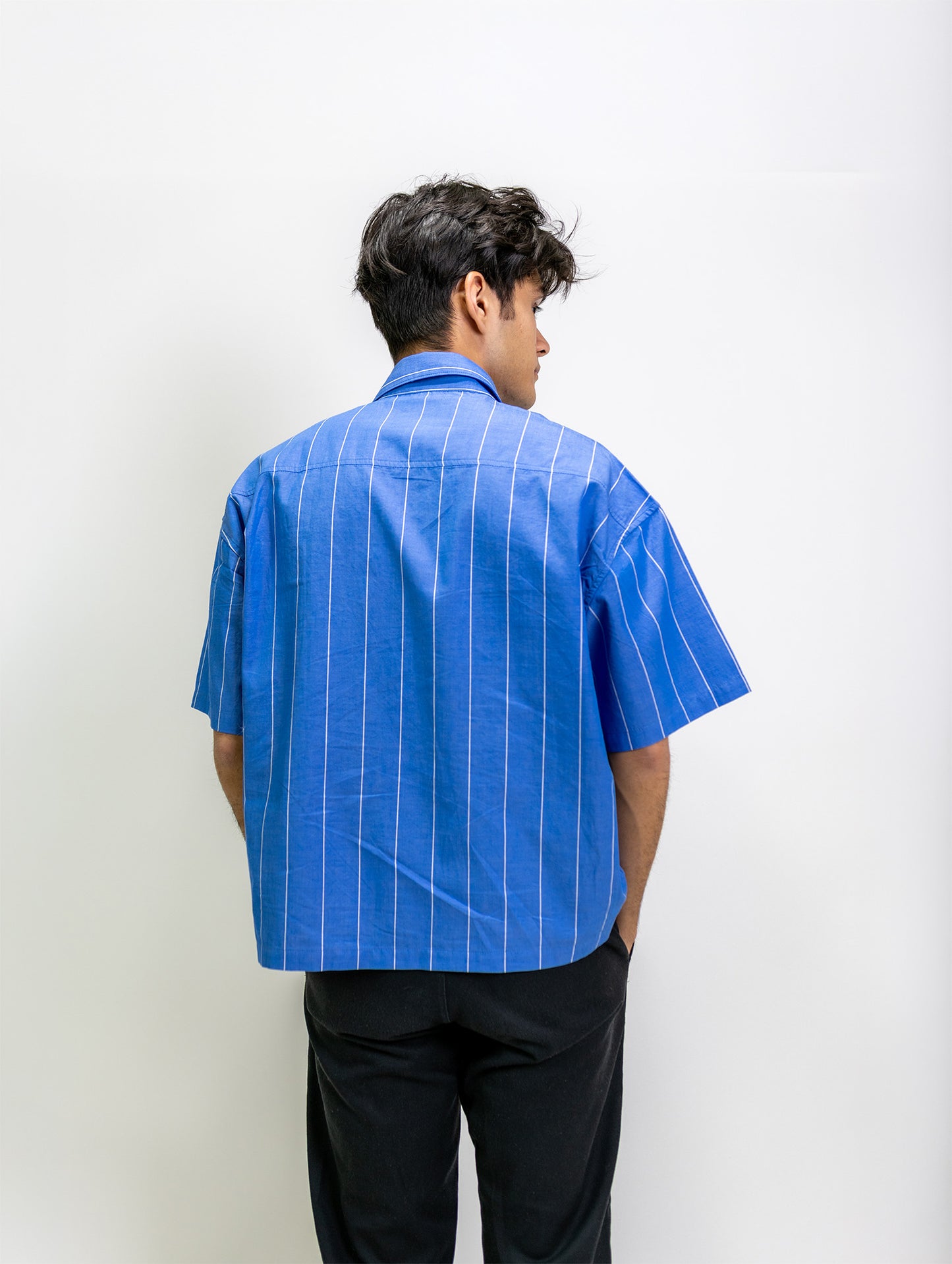 Pinstripe Short Sleeve Shirt